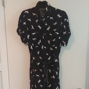 Lularoe Amy Button Down Maxi Supply Dress